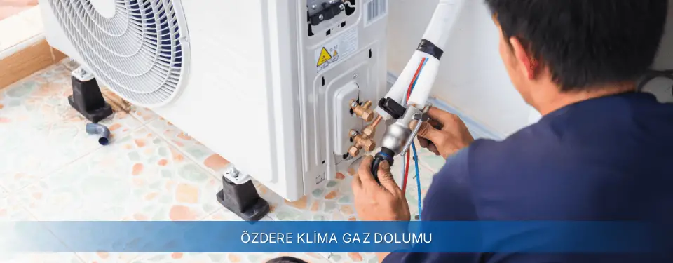 Özdere İlçemi AUX Klima Gaz Dolumu
